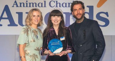 Animal charity volunteer scoops national award